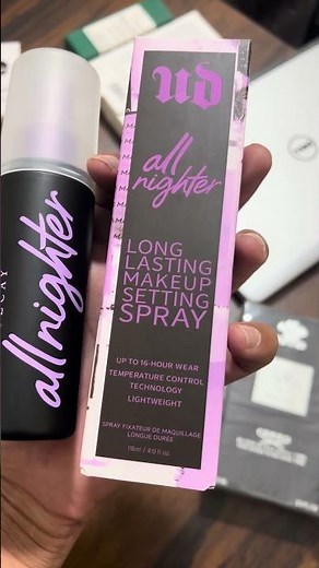 Urban decay all nighter setting spray #mnshop #settingspray