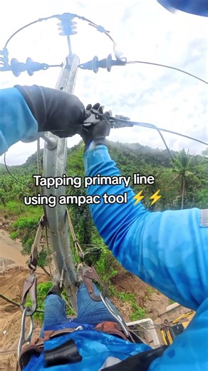 tapping primary line using ampac tool