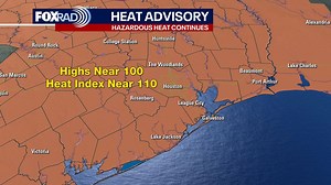 Temperatures over 100 expected on Monday, heat advisory in effect