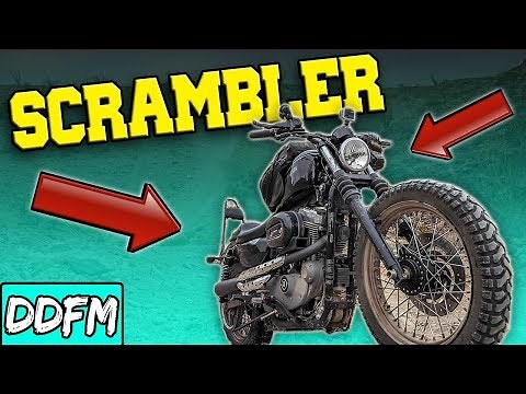 How To Build an Off Road Harley Sportster Scrambler