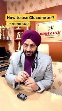 How to use Glucometer? #diabetes #bloodsugar #sugar #glucose #lifestyle