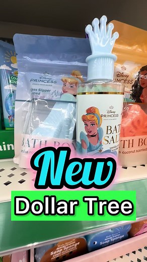 Disney Princess Bath Bombs & Salts at Dollar Tree - $1.25!