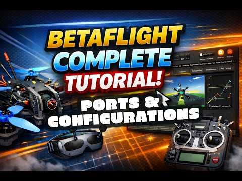 Betaflight P3 - Understanding Ports and configuring flight controller