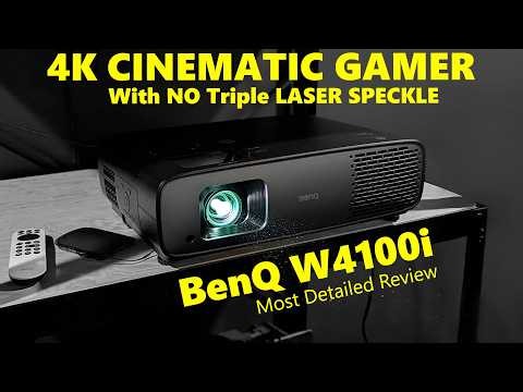 Benq W4100i 4K Home Theater Projector Most Detailed Review !