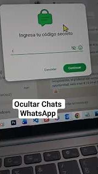 How to RESTRICT a WhatsApp chat from your PC 😱 (Few people know this)