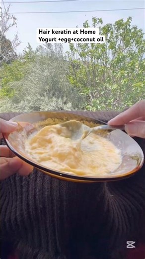 DIY keratin treatment At Home #foryou #hairstyle #youtubeshorts #hair #viral #keratin