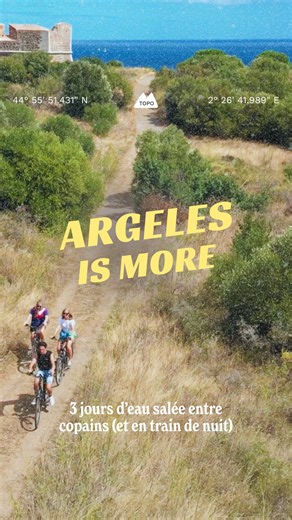 Argeles is more 🌊 Cap au sud avec les trains de nuit de SNCF Voyageurs ! On s’endort à Paris et on se réveille les pieds (presque) dans la mer, le genre de matin qui sent bon le sel et l'aventure 💙 PS : On vous embarque chaque mercredi vers une nouvelle destination en train de nuit depuis Paris 🚄 🎥 @holocene.images Avec amour et le soutien de SNCF Voyageurs #chilowé #aventure #allbornexplorers #tousdehors #nature | Chilowé