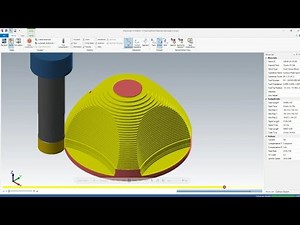 Dynamic OptiRough ToolPath Mastercam