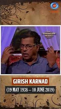 From Malgudi Days to Turning Point — Girish Karnad inspired generations! #GirishKarnad