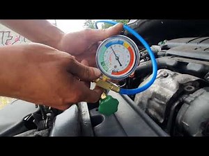 Napełnianie klimatyzacji samochodowej