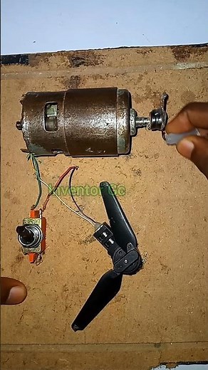 How to generate electricity with 775 Dc motor