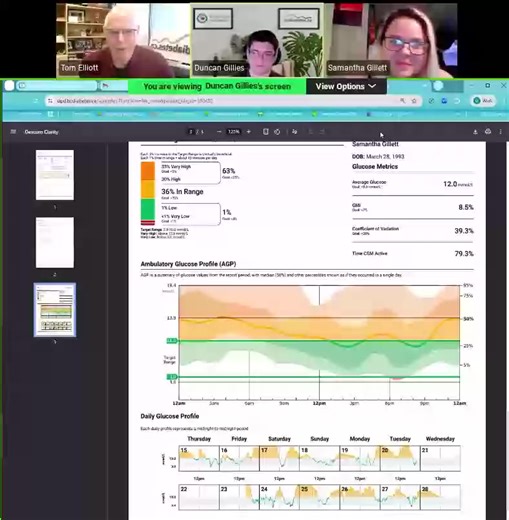 BC Diabetes Client of the Month for Feb 2026. Meet Samantha, who had a TIR of 36% before starting Loop and is now at 98% TIR! | BC Diabetes