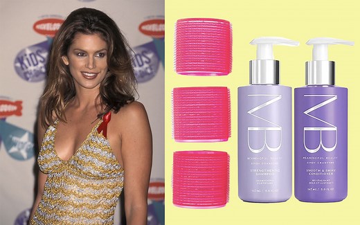 Here's the secret to getting Cindy Crawford's full, bouncy hair — no matter your age