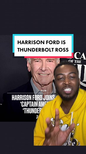 Harrison Ford Cast as Thunderbolt Ross in Captain America: New World Order