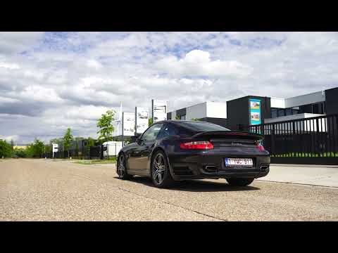 Porsche 911 Turbo 6 speed manual revving + Launch (997.1 turbo)