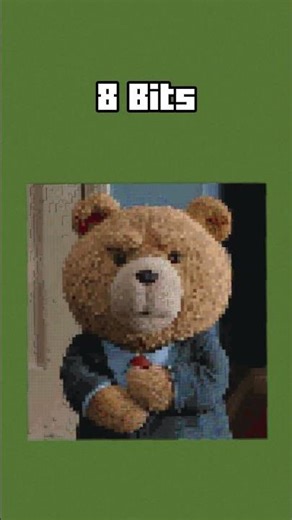 Ted Meme 64bit 32bit 16bit 8bit 4bit 2bit 1bit