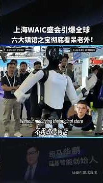 Shanghai WAIC Unveils 6 Top Domestic AI Exhibits: Over 3,000 Technologies on Display, Each Hardwa...
