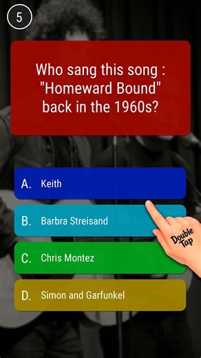 Who sang this song : "Homeward Bound" back in the 1960s?