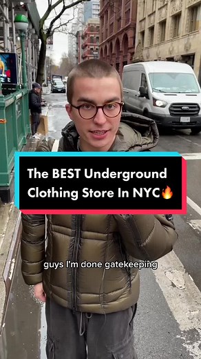 I don’t know why people aren’t talking about this place🤷‍♂️🔥 #fashiontok #nycfashion #kith #streetwear