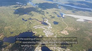 Air Canada Flight Skids and Catches Fire During Landing in Halifax, Passengers Safe