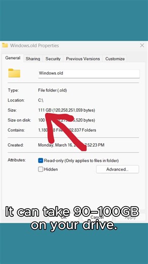 Delete This Folder to Free 100GB in Windows! 💻
