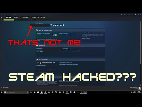 My steam account got hacked👾 by a Russian Federation😱 😥😥#hackers