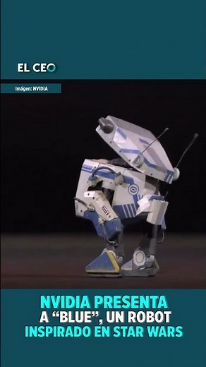 Nvidia presenta a “Blue”, un robot inspirado en Star Wars