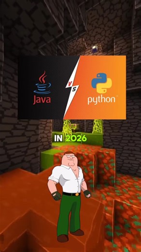 Peter And Stewie on Instagram: "🐍 vs ☕ Python vs Java in 2026! AI kings 👑 or enterprise giants 🏦 — who’s really winning? Python runs the AI world ⚡ Java powers banks, fintech & massive backends 💼 Both evolved. Both dominate. And yes… this will start a war in the comments 😈🔥 👇 Pick your side Python or Java? Comment now! Hashtags: #PythonVsJava #DeveloperWars #CodingReels #TechDebate #ProgrammerLife"