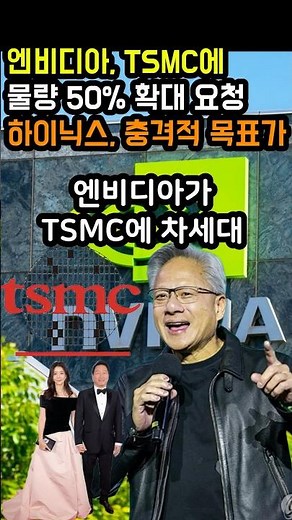 NVIDIA asks TSMC to increase Blackwell chip production by 50%, and SK Hynix's US ADR issuance tri...
