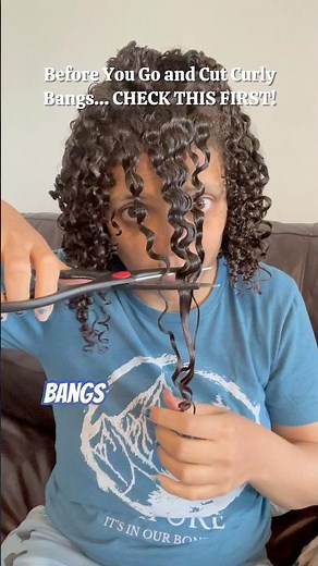 WATCH THIS before you get CURTAIN BANGS! #shorts