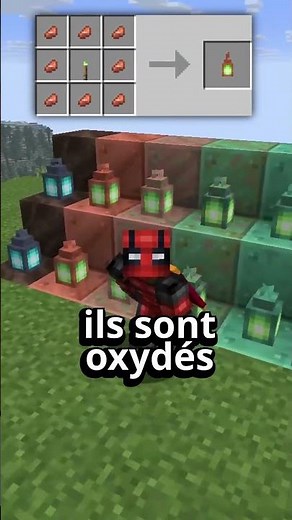 Nouvelle Lanterne en cuivre Minecraft 1.22