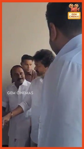 TVK Leader ThalapathyVijay at Panayur Office for a Meeting with all the MLA’s in his party..⭐