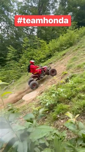 EPIC Honda TRX 450R Hill Climb #atv #honda #offroad