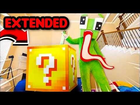 OPENING LUCKY MYSTERY BLOCKS IN REAL LIFE! - EXTENDED