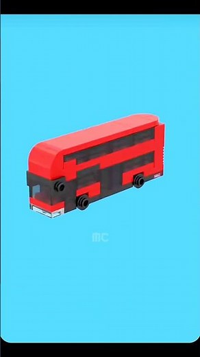 Lego London Bus Speed Build🚌#shorts #reels #lego #tiktok #legobuilds #speedbuild #londonbus #bus