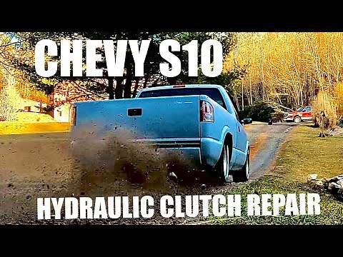 Chevy S10 Hydraulic Clutch Repair/ Master Cylinder and Slave Cylinder Replacement