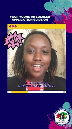 4.1K views · 22 reactions | Stumped on what to write the 500 - word essay for Young Influencers application? Allyiah shares her tips! Click the link on our home page to apply. | Ministry of Human Services and Social Security | Facebook