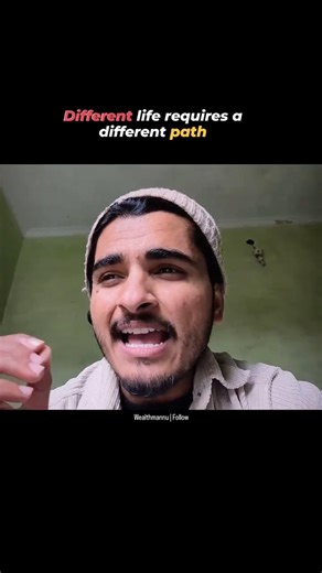 Different Life Requires a Different Path | Life Lesson 2 #selfimprovement #motivation