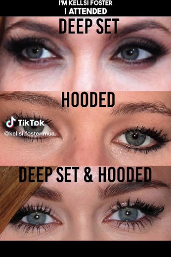 Makeup Tips for Deep Set and Hooded Eyes | Hollywood Makeup School Tricks
