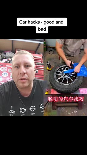 #duet with @kiss car hacks don't try these at home #carsoftiktok #cartiktok #mechaniclife #mechanicsoftiktok #dieselmechanic #apprentice #mechanic #tradie #vehicle #car