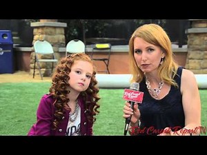Francesca Capaldi at the Dog with a Blog Set Visit for Season 3 Premiere #DisneyChannelPR