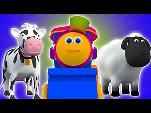 Bob treno, è andato a Farm | Fumetto 3D per i bambini | video educativo