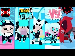 Teeny Titans - Mix Multiverse Team VS The Hooded Hood - iOS / Android Walkthrough Gameplay