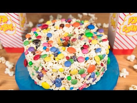 No Bake Popcorn Cake from Cookies Cupcakes and Cardio