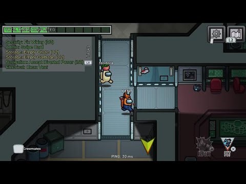 Among Us skeld map 2 imps very long rounds