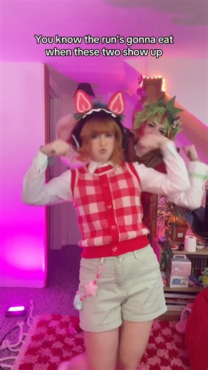 Healer duo💥‪@Alicenyannyan‬ #fruitcake #sprout #cosmo #dandysworld #roblox #robloxmemes #cosplay #fyp