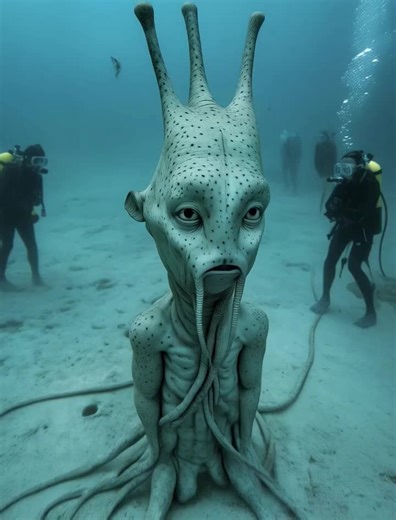 Mysterious Humanoid-Sea Creature Found in Great Barrier Reef