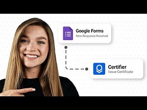 How to Integrate Google Forms with Certifier!