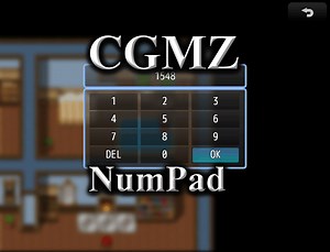 [CGMZ] NumPad for RPG Maker MZ by Casper Gaming