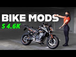 Every Customization on My Motorcycle | KTM Duke 790/890